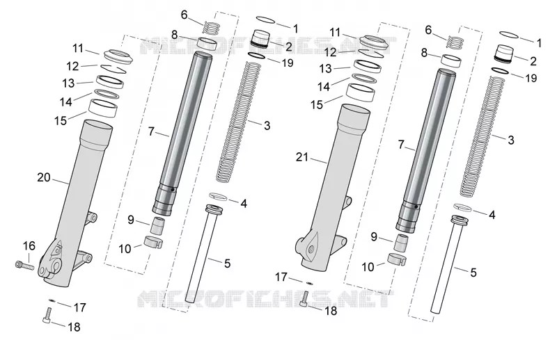 Front fork II