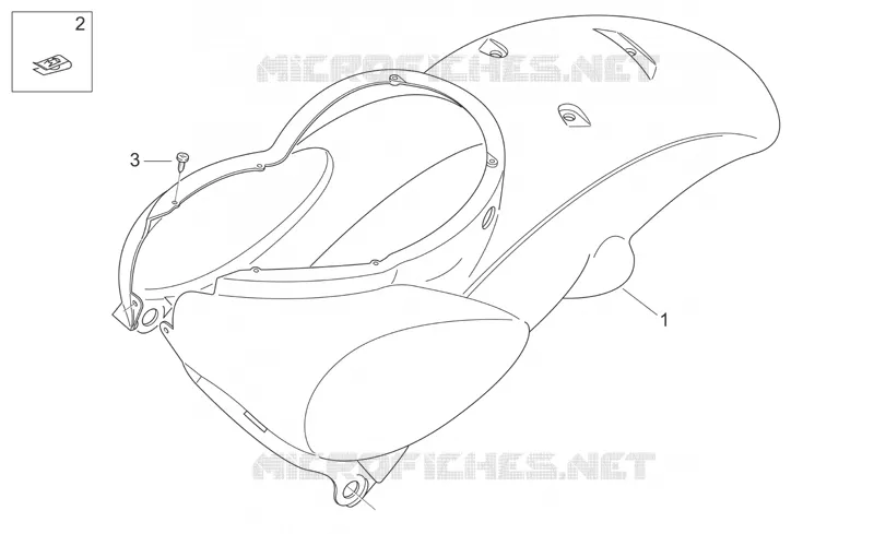 Rear body I - Rear fairing