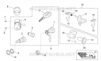 Decal - Lock hardware kit
