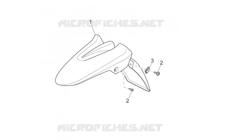 Front mudguard