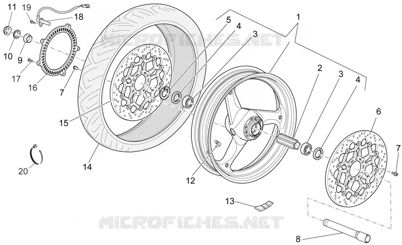 Front wheel