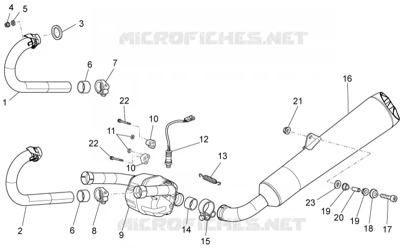 Exhaust unit