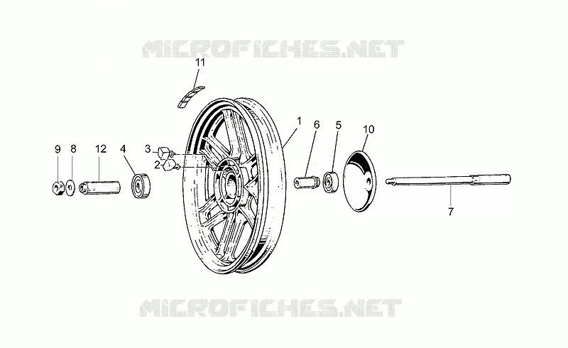 Rear wheel