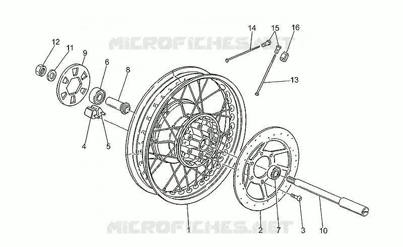 Rear wheel