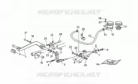 Rear master cylinder