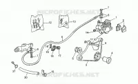 Rear brake caliper