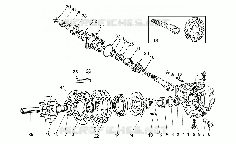 Bevel gear