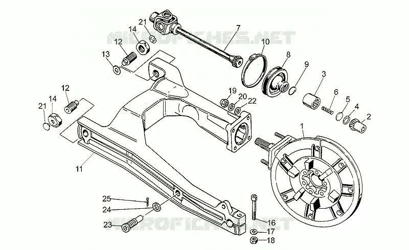 Swing arm