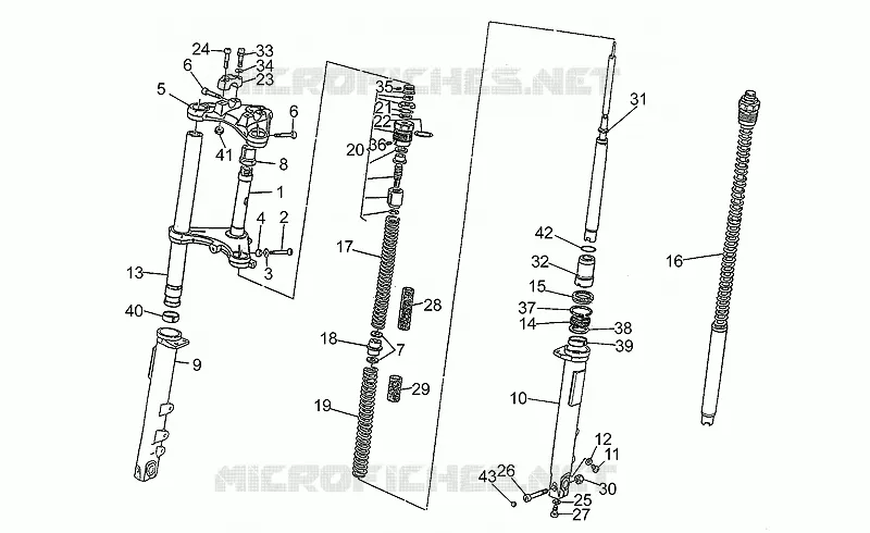 Front shock absorber