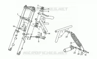 Front/rear shock absorber