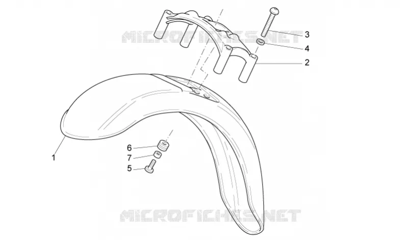 Front mudguard