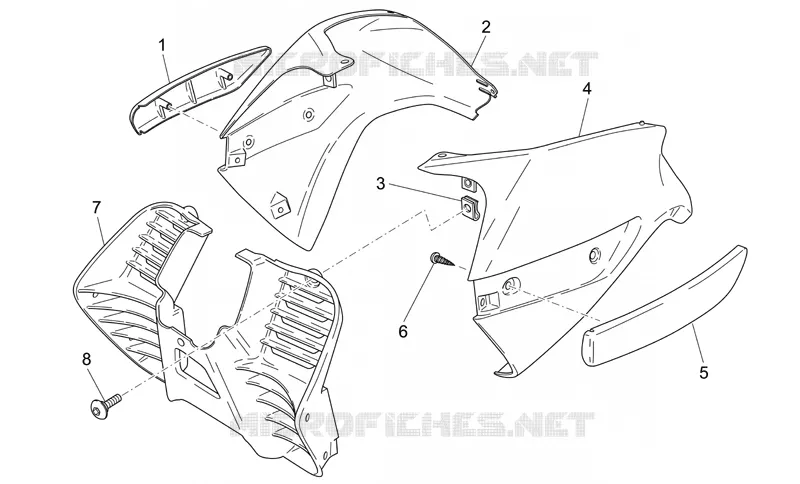 Front body - Duct