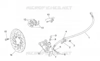 Front brake caliper