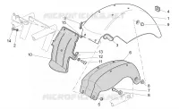 Rear mudguard