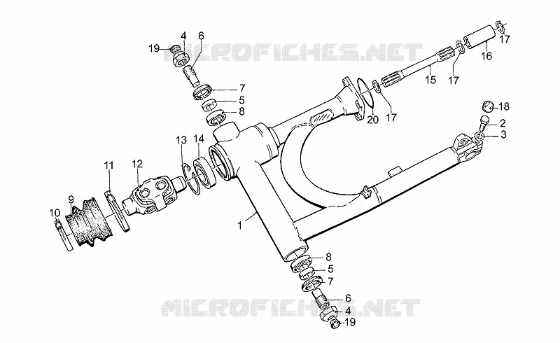 Swing arm