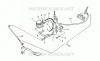 Rear brake m.cyl. mod.group