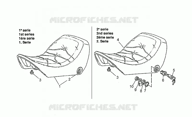 Front seat 1st-2nd series