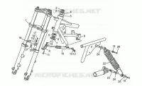 Front/rear shock absorber
