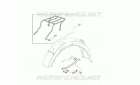 Small Optional luggage rack