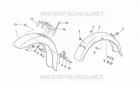 Front/Rear mudguard