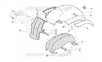 Rear mudguard