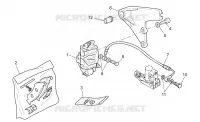 Rear brake caliper