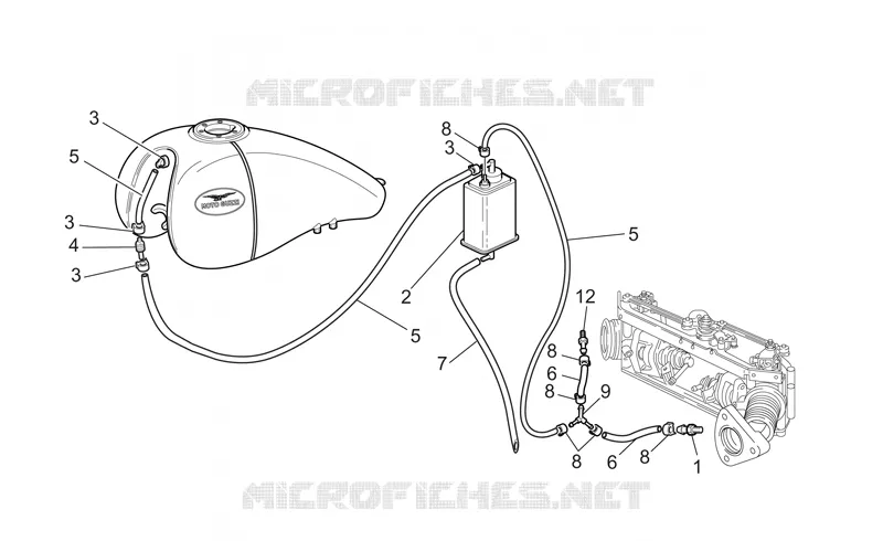 Fuel vapour recover system