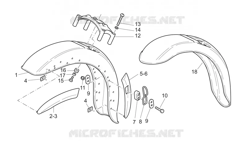 Front mudguard
