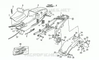 Rear frame
