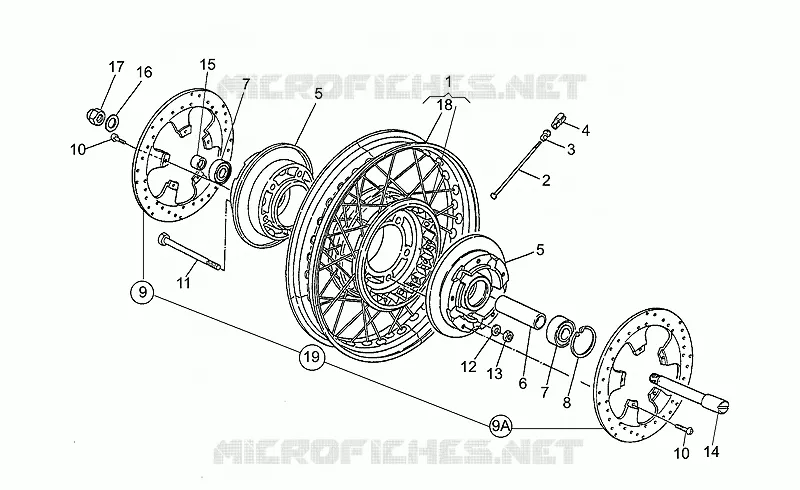 Front wh, spokes, 2nd series