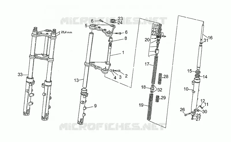 Front fork 1988