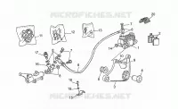 Rear brake caliper