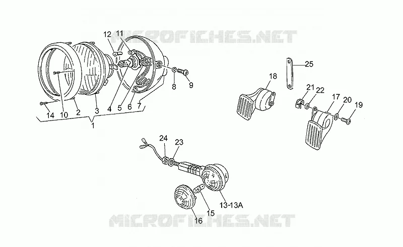 Headlight-Horn
