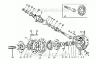 Rear bevel gear