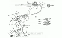 Rear master cylinder