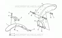 Front/Rear mudguard