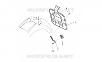 Rear body  II- Plate holder
