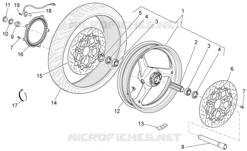 Front wheel