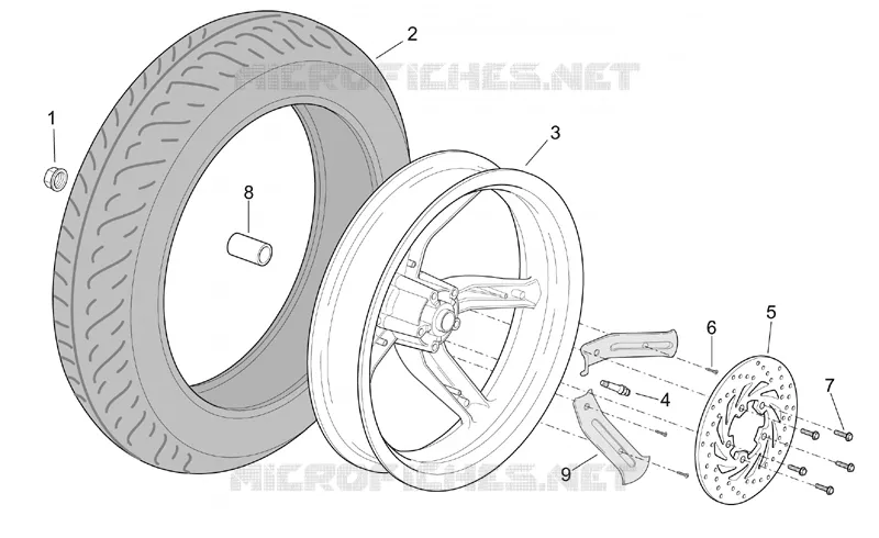 Rear wheel