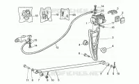 Rear brake caliper