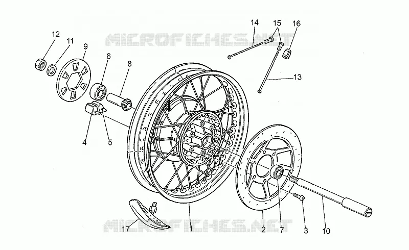 Rear wheel