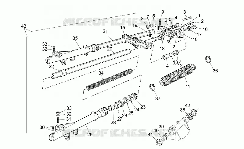 Front fork <KM111999