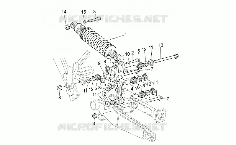 Rear shock absorber