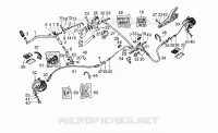 Front LH/rear brake system