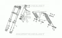 Front/rear shock absorber