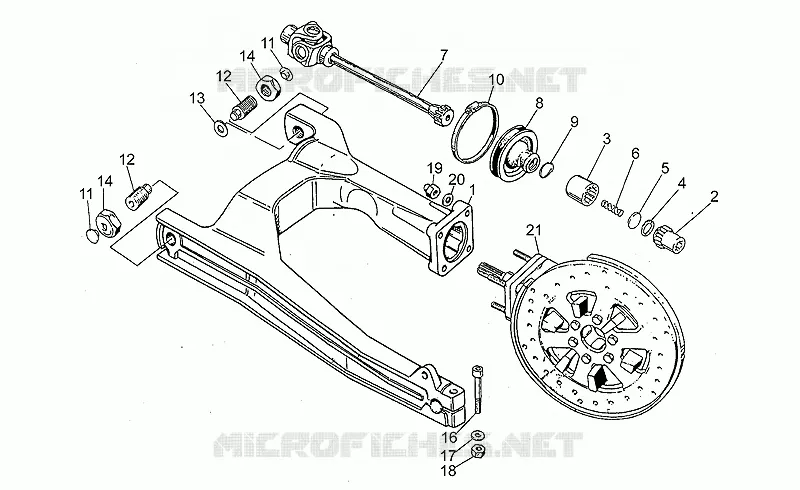 Swing arm