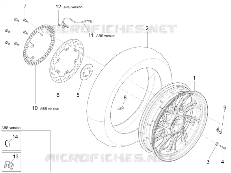 Rear wheel II