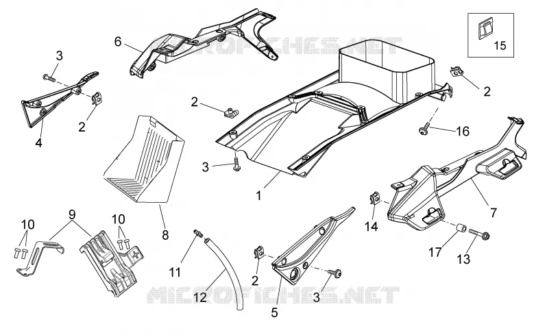 Rear body I
