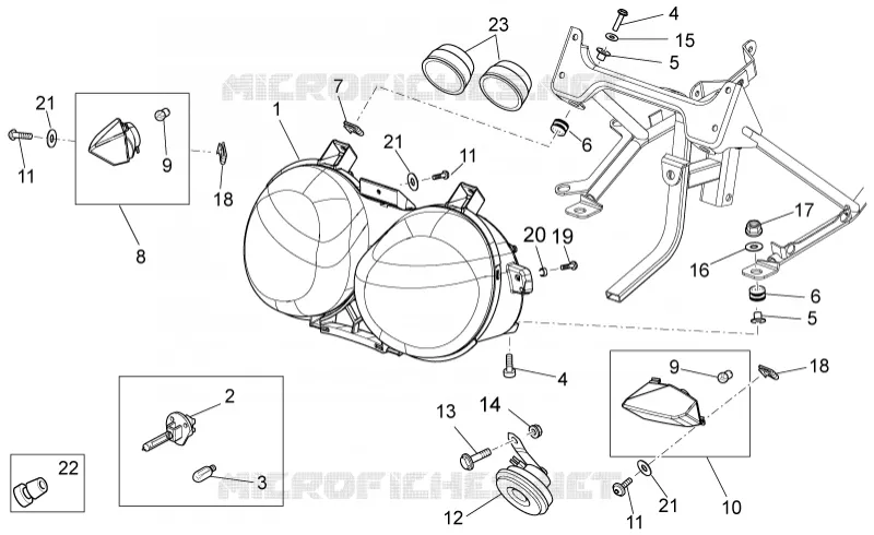 Headlight/Horn