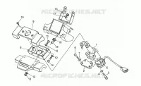 Main switch - steering lock